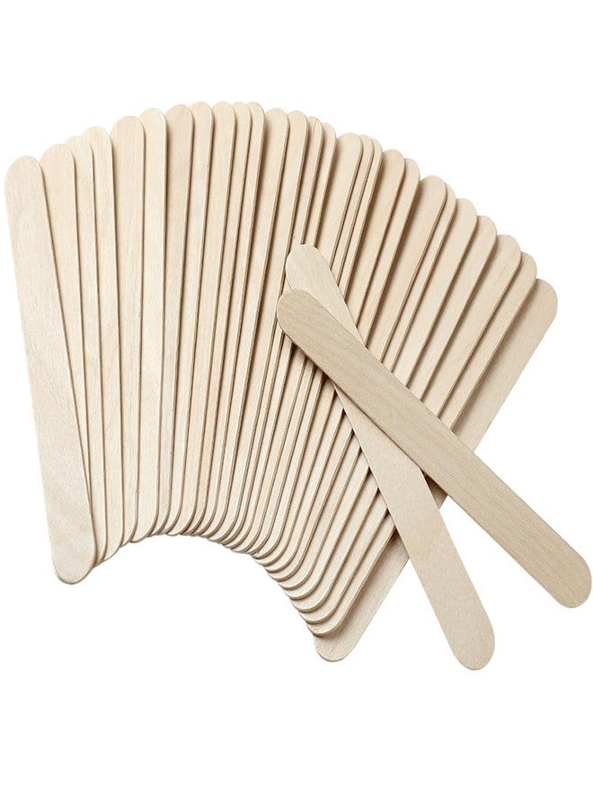HOOMBOOM 50Pcs Large Wooden Waxing Sticks for Hair Removal - HOOMBOOM Premium Splinter-Free Wooden Sticks for Waxing, Wax Stick for Body Eyebrow and Face Waxing - Image 5